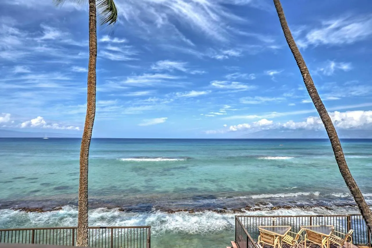Apartment Oceanfront Lahaina Condo With Balcony And Pool Access! Kahana United States