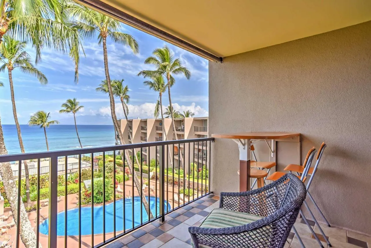 Oceanfront Lahaina Condo With Balcony And Pool Access! Kahana 0*,